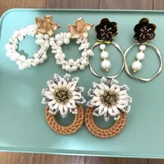 値下げしました❗️イヤリングまとめ売り