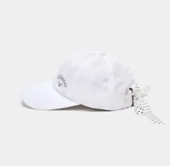 【新品未使用タグ付き】callawaygolfリボン付きキャップのサムネイル