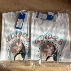 adidas グラフィックプリント Tシャツ 2枚セット