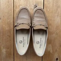 リーガルウォーカー HC62 ビットローファー キャメル フラットシューズ