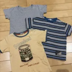 男の子 半袖Tシャツ 3枚セット 110cmのサムネイル