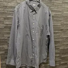 ☆★週末値下げ★☆UNIQLO☆ギンガムチェック 長袖シャツ 3XL☆