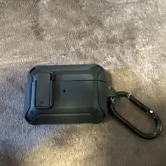 AirPods Pro ブラック イヤホンケース カラビナ付き