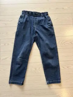 ニコアンド　ストレッチ　テーパードパンツ　デニム　イージーパンツLサイズ