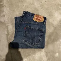 [古着]''90s Levi's 501 ストレートデニム 32/34