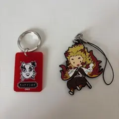 煉獄杏寿郎 鬼滅の刃 カラーチャームコレクション アクリルキーホルダー　とるパカ