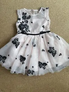 新品タグ付き ベビー ドレス ワンピース パーティ 90 ZUNIE ズーニー