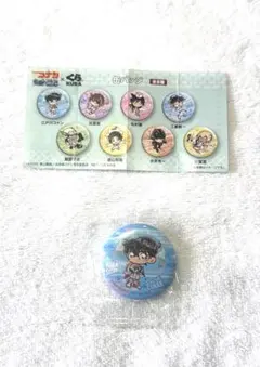 名探偵コナン KURA SUSHI 缶バッジ 約3センチ