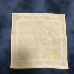 【新品未使用】今治タオルハンカチH刺繍