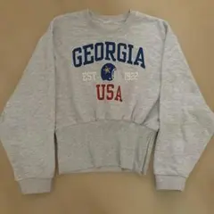 ZARAロゴスウェット