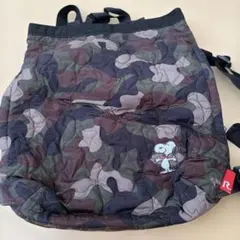 ROOTOTE スヌーピー 巾着 リュック 迷彩柄のサムネイル