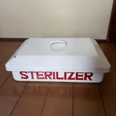 ホーロー容器 STERILIZER 消毒器 昭和レトロ - メルカリ