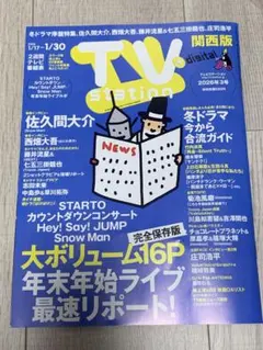 TV station 3号 七五三掛龍也 藤井流星　切り抜き