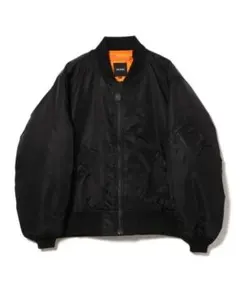 ブラック MA-1 フライトジャケット S beams ビームス