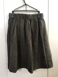 earth music&ecology スウェード スカート