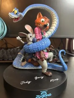 ズートピア2 ハッピーくじ　A賞　ポスターフィギュア