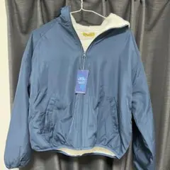 新品　ナイロンボアフード付き ジャンパー M