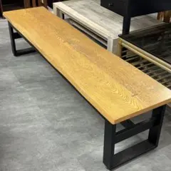 杉無垢材】ローテーブル テレビ台 アイアン脚 140cm 木製 ハンドメイド