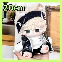 20cm ぬい服★アイドル衣装 ストリート★着せ替え推し活 BTS韓国風KPOP