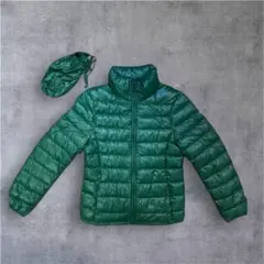 [レア]old UNIQLO 00s 光沢プレミアムダウン 短丈 y2k 袋あり