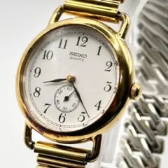 SEIKO セイコー スモールセコンド レディース 腕時計 新品電池 稼働品