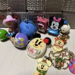 ディズニーキャラクター キーホルダーセット チョッパー富士山限定ストラップ