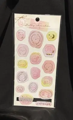 【翌日発送】ちいかわ　メルティシュシュ　シーリングスタンプ風シール