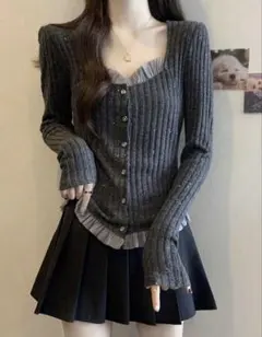 SHEIN フェイクツーピーストップスのサムネイル