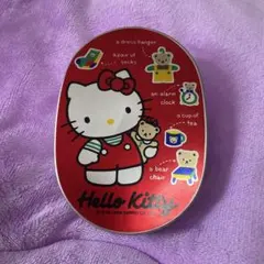Hello Kitty 弁当箱 アルミ製 レトロ　ハローキティー　ランチボックスのサムネイル