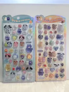 国内正規品★2点セット　モジョジョ　うるちゅるポップシール