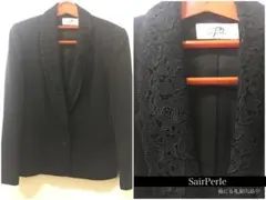 M)東京ソワール 礼服 卒業式 喪服 レーステーラドージャケット