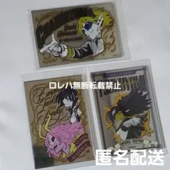 ヒロアカ 原画展 パブミラー風アクリルステッカー 上鳴 常闇 芦戸 耳郎