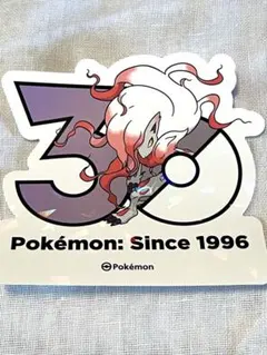 韓国限定 ポケモン 30周年記念ステッカー ヒスイゾロアーク - メルカリ