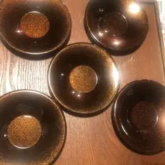 漆器 茶托 5点セット