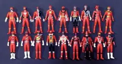 スーパー戦隊　歴代レッド　セットのサムネイル