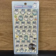 正規品　ちいかわ　ボンボンドロップシール　ハチワレ　サンスター文具