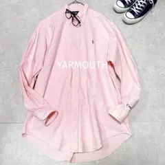 ラルフローレン YARMOUTH ピンク BDシャツ 2XL ゆるだぼ 春カラー