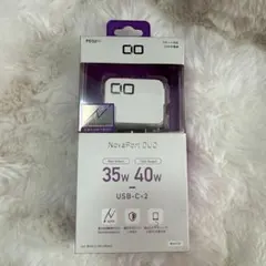 CIO NovaPort DUO 35W 40W USB-C×2 GaN充電器