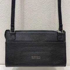『未使用級！』 バーニーズ ニューヨーク レザー ショルダーバッグ 型押しレザーフォーンバッグ（2159263）｜BARNEYS NEW YORK