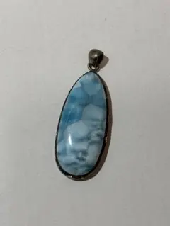 ラリマー ペンダント 約5cm ジャンク