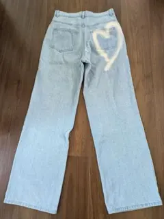 ⭐️本日限定価格❗️GRL ハートポイントデニムパンツ