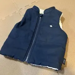 POLO Baby/ポロベイビー　ネイビー色 ダウンベスト 95サイズ