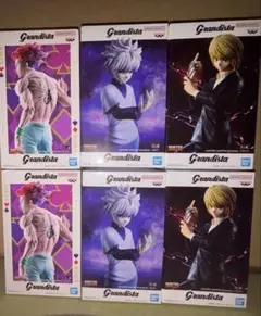 Grandista ヒソカ キルア クラピカ　フィギュア　ハンターハンター