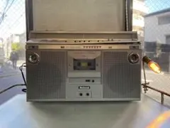 National 「飛び越しMAC」RX－5300ラジカセ　カセット　昭和レトロ