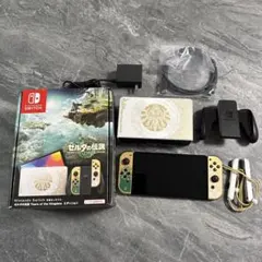 極美品 Nintendo Switch 有機ELモデル ゼルダの伝説限定デザイン