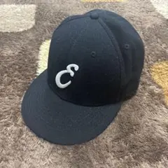 OTTO ベースボールキャップ　ブラック　ワンポイント　Cロゴ　メンズ