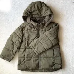 キッズ　130 コムサイズム　リバーシブル　中綿コート