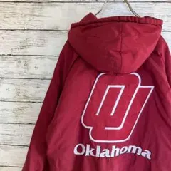 USA Apparel ナイロンジャケット NCAA オクラホマ大学 刺繍 M