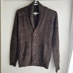TK ティケー セーター ニットカーディガン 厚手 長袖 ブラウン M 2