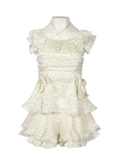 ワンピース Rilly emulie Square Frill Dot Setup 完売 新品Rilly emulie Square Frill Dot Setup - メルカリ